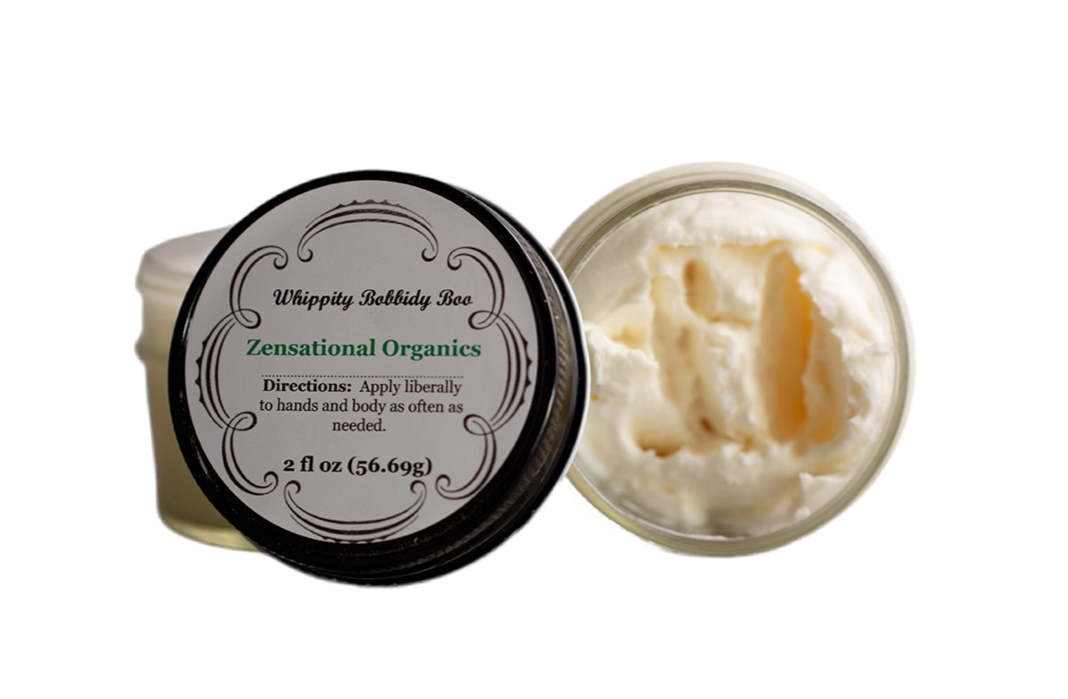 Whippity Bobbidy Boo - Body Butter – Zensational Organics Whippity Bobbidy Boo - Body Butter – Zensational Organics