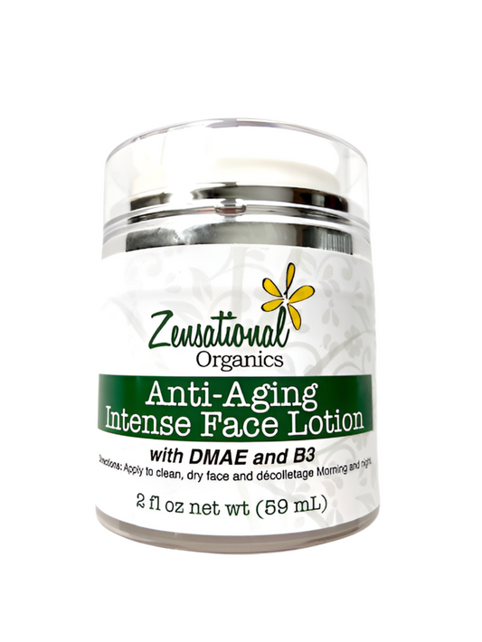 Anti- Aging Intense Face Lotion with DMAE, Squalane & B3