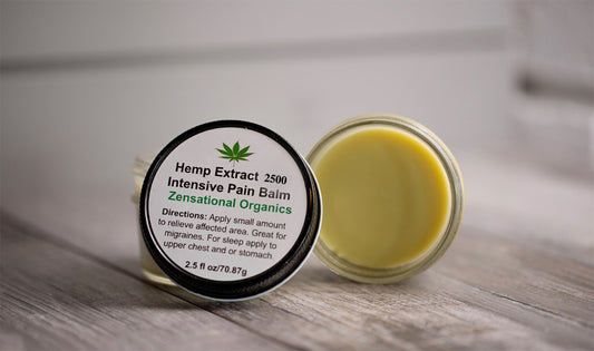 2500mg INTENSE Hemp Pain Balm image 0